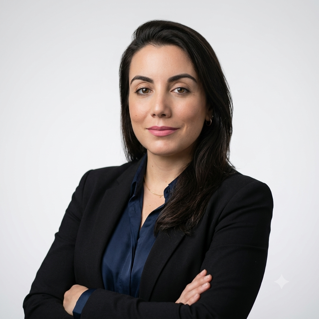 Retrato da professora Giovana Macêdo Linhares.