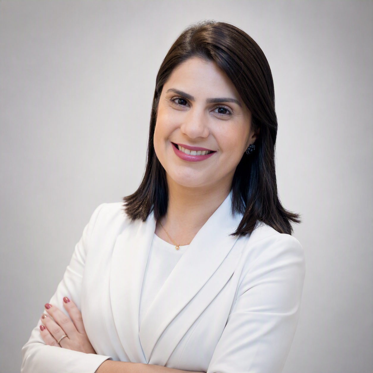 Retrato da professora Júlia Caetano Martins.