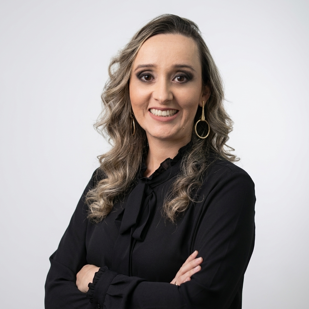 Retrato da professora Ana Amélia Fonseca Viana Cruz.